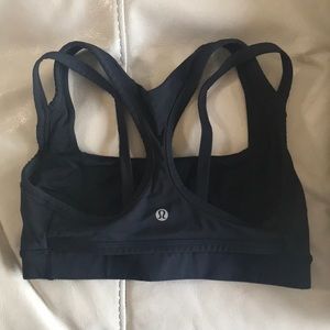 Lululemon Black Sports Bra